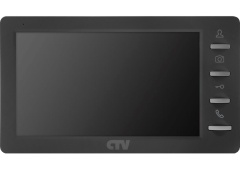 Монитор видеодомофона с памятью CTV-M1701 S графит