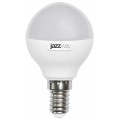 Лампа светодиодная Лампа светодиодная PLED-SP-G45 7Вт шар 5000К холод. бел. E14 540лм 230В JazzWay 1027870-2