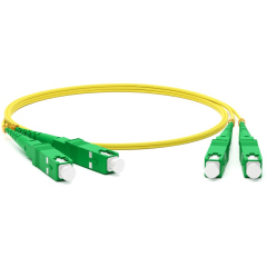 Патч-корды оптические Hyperline FC-D2-9-SC/AR-SC/AR-H-30M-LSZH-YL