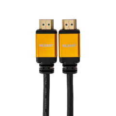 Кабель REXANT HDMI - HDMI 2.1 длина 1 метр GOLD