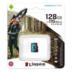 Kingston Canvas Go! Plus 128 ГБ SDCG3/128GBSP