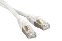 Hyperline PC-LPM-STP-RJ45-RJ45-C5e-15M-LSZH-WH