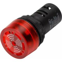 Арматура светосигнальная Сигнализатор звуковой ND16-22FS d22мм красн. LED AC 220В (R) CHINT 593399