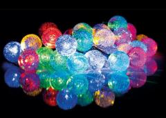 Освещение иллюминационное Светильник светодиодный садовый SLR-G05-30M гирлянда шарики мультицвет на солнечн. батарее ФАZА 5033375