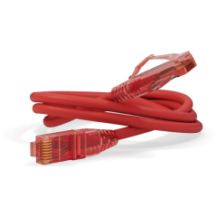 Hyperline PC-LPM-UTP-RJ45-RJ45-C5e-0.5M-LSZH-RD