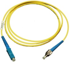 Патч-корды оптические Hyperline FC-S2-9-FC/UR-SC/UR-H-0.5M-LSZH-YL