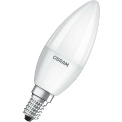 Лампа светодиодная LED Antibacterial B 7.5Вт (замена 75Вт) матовая 2700К тепл. бел. E14 806лм угол пучка 220град. 220-240В бактерицид. покр. OSRAM 4058075561250
