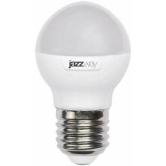 Лампа светодиодная Лампа светодиодная PLED-SP-G45 7Вт шар 5000К холод. бел. E27 540лм 230В JazzWay 1027887-2