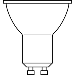 Лампа светодиодная LED Value LVPAR1635 5SW/840 230В GU10 10х1 RU OSRAM 4058075581364