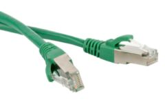 Патч-корды медные Hyperline PC-LPM-STP-RJ45-RJ45-C6-0.5M-LSZH-GN