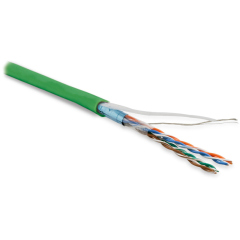 Кабели Ethernet Hyperline FUTP4-C5E-P26-IN-LSZH-GN-100
