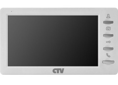 Монитор видеодомофона с памятью CTV-M1701 S белый