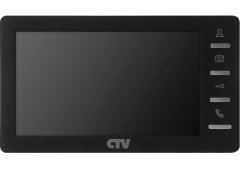 Монитор видеодомофона с памятью CTV-M1701 S чёрный