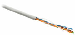 Кабели Ethernet Hyperline UUTP4-C5E-S24-IN-LSZH-GY-305 (UTP4-C5E-SOLID-LSZH-GY-305) (305 м)
