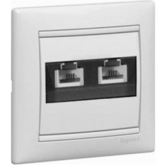 Legrand Valena Бел Розетка ТЛФ 2-ая (774439)