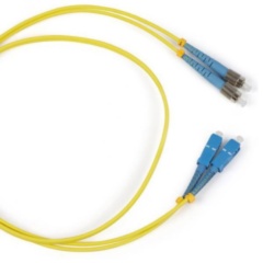 Патч-корды оптические Hyperline FC-S2-9-FC/AR-SC/UR-H-3M-LSZH-YL