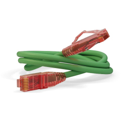 Hyperline PC-LPM-UTP-RJ45-RJ45-C5e-0.5M-LSZH-GN