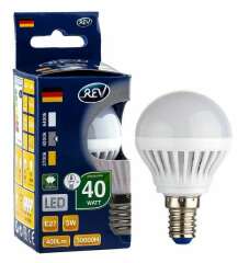Лампа светодиодная LED-G45-E27-5Вт-4000K 5Вт шар 4000К нейтр. бел. E27 375лм 180-240В REV 32263 4