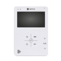Монитор видеодомофона Optimus VM-4.0 (белый)