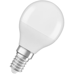 Лампа светодиодная Лампа светодиодная LED Antibacterial P 5.5Вт (замена 50Вт) матовая 4000К нейтр. бел. E14 470лм угол пучка 200град. 220-240В бактерицид. покр. OSRAM 4058075561618