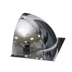 DL 1/2 купольного сферического зеркала, 600 мм с внешним напылением без канта