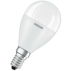 Лампа светодиодная Лампа светодиодная LED Star Classic P 75 8W/840 8Вт шар матовая 4000К нейтр. бел. E14 806лм 220-240В пластик. OSRAM 4058075210837