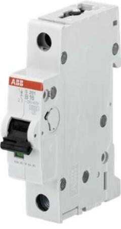 Выключатель автоматический модульный ABB S201 Автоматический выключатель 1P 40A (B) 6kA (2CDS251001R0405)