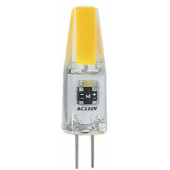Лампа светодиодная PLED-G4 COB 3Вт капсульная 5500К холод. бел. G4 240лм 220В JazzWay 2857477