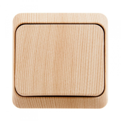 Schneider Electric Lexel Этюд Дача Сосна Переключатель 1-клавишный, наружный (BA10-004D)