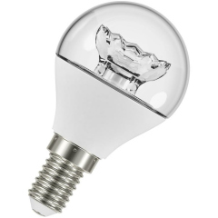Лампа светодиодная Лампа светодиодная LED STAR CLASSIC P 40 5.4W/830 5.4Вт шар 3000К тепл. бел. E14 470лм 220-240В прозр. пласт. OSRAM 4052899971622