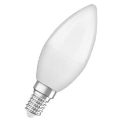 Лампа светодиодная Лампа светодиодная LED Antibacterial B 5.5Вт (замена 50Вт) матовая 4000К нейтр. бел. E14 470лм угол пучка 220град. 220-240В бактерицид. покр. OSRAM 4058075561410