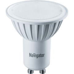 Лампа светодиодная Лампа светодиодная 94 264 NLL-PAR16-5-230-3K-GU10 5Вт 3000К тепл. бел. GU10 360лм 170-260В Navigator 94264