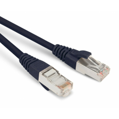 Hyperline PC-LPM-STP-RJ45-RJ45-C5e-0.5M-LSZH-BK