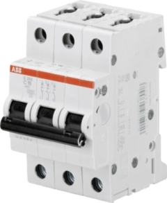 ABB S203 Автоматический выключатель 3P 6А (С) 6kA (2CDS253001R0064)