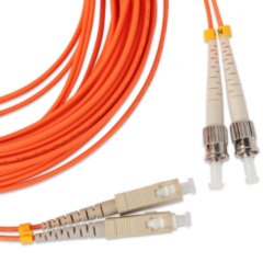 Hyperline FC-D2-62-SC/PR-ST/PR-H-50M-LSZH-OR