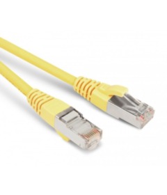 Патч-корды медные Hyperline PC-LPM-STP-RJ45-RJ45-C6-5M-LSZH-YL