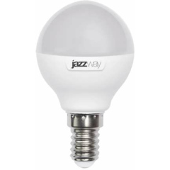 Лампа светодиодная Лампа светодиодная PLED-SP-G45 7Вт шар 3000К тепл. бел. E14 540лм 230В JazzWay 1027856-2