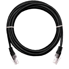 Патч-корды медные NETLAN EC-PC4UD55B-BC-PVC-030-BK-10