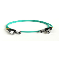 Патч-корды оптические Hyperline FC-D2-503-FC/PR-FC/PR-H-50M-LSZH-AQ