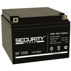 Аккумуляторы Security Force SF 1226